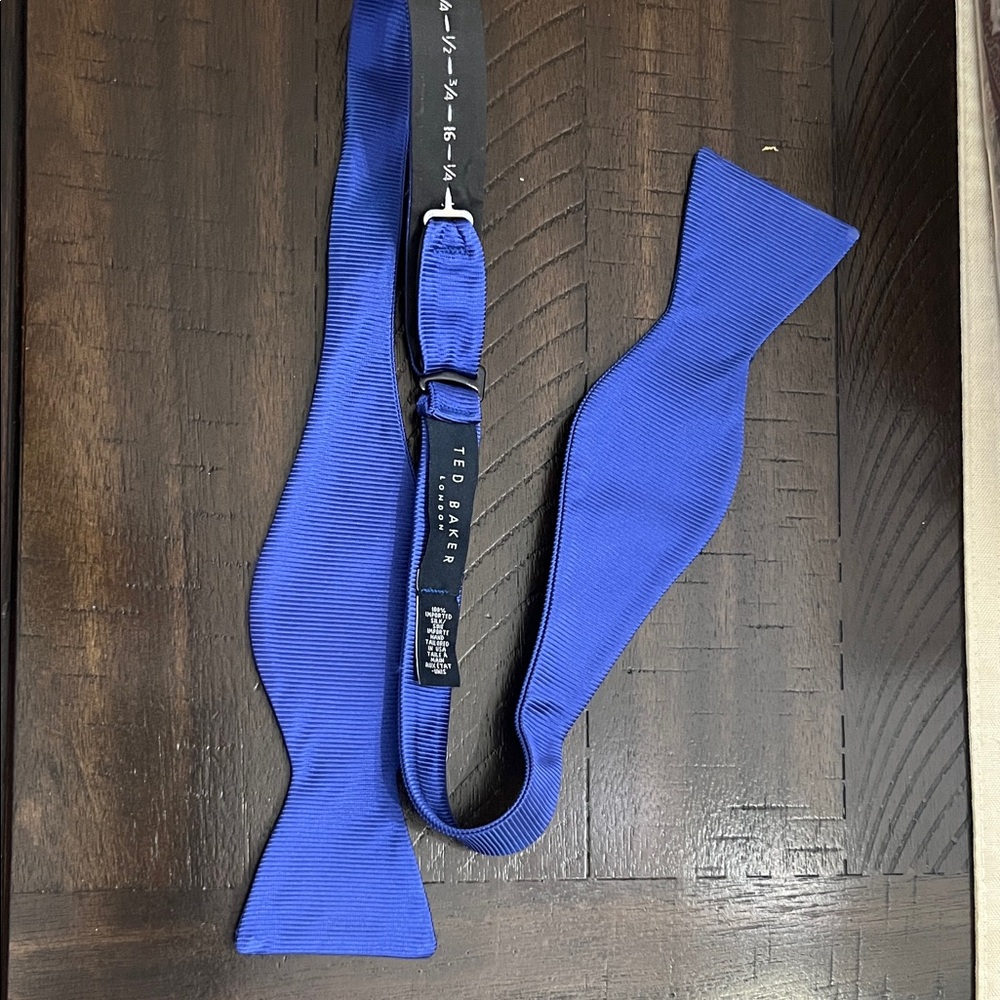 Ted Baker London Royal Blue Bow Tie